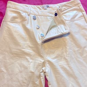 Tan , large , fashion nova pants